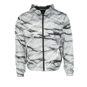 Stampd Printed Cardiff Jacket Marble Leopard MD
